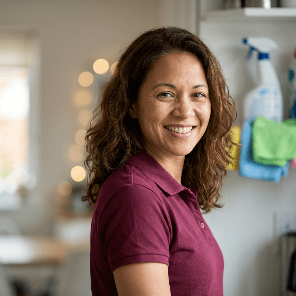 Female customer portrait